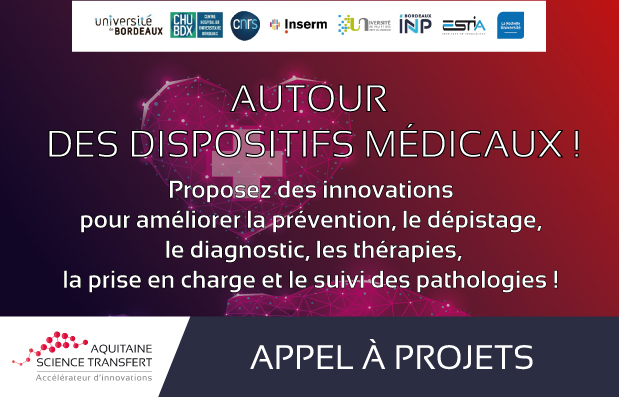 La SATT Aquitaine lance l'appel à projets : Autour des Dispositifs Médicaux !