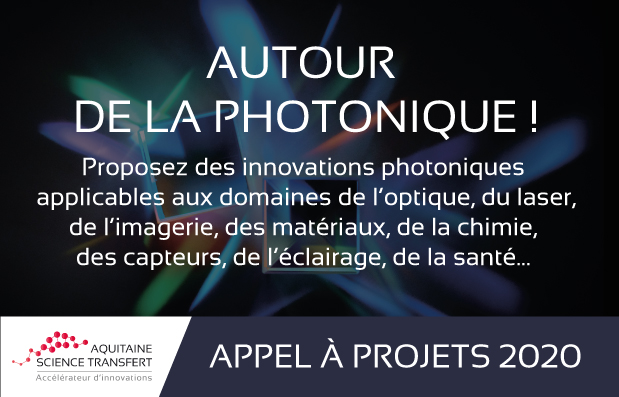 La SATT Aquitaine Lance un appel à projets : AUTOUR DE LA PHOTONIQUE !