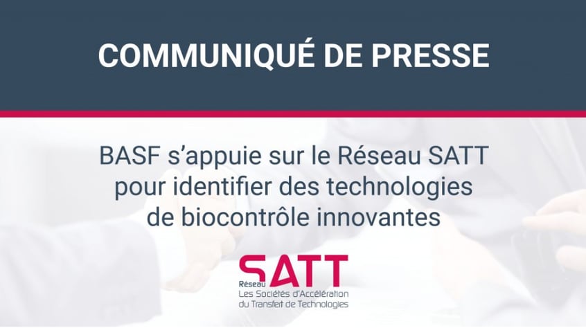 BASF s’appuie sur le Réseau SATT pour identifier des technologies de biocontrôle innovantes